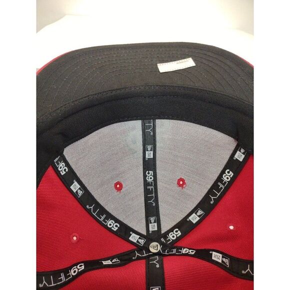 New Era 59Fifty Men Women Hat St. Louis Cardinals Low Profile Red Fitted Cap - Picture 7 of 16